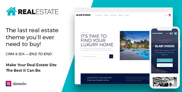 Real Estate 7 3.5.6 – Tema WordPress para Imobiliárias