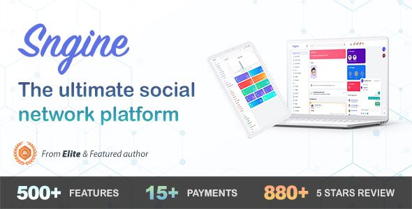 Sngine – Plataforma de Rede Social em PHP